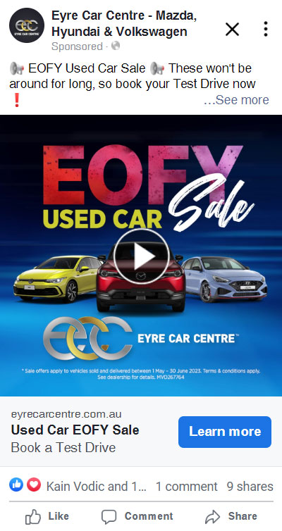 ECC Facebook Ad